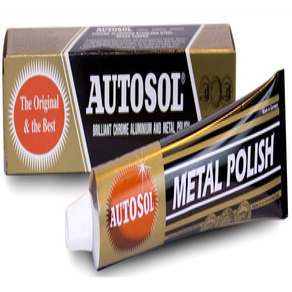 Auto Glym Autosol Chrome Cleaner Paste/Tube 75ml Single